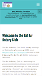 Mobile Screenshot of belairrotaryclub.org